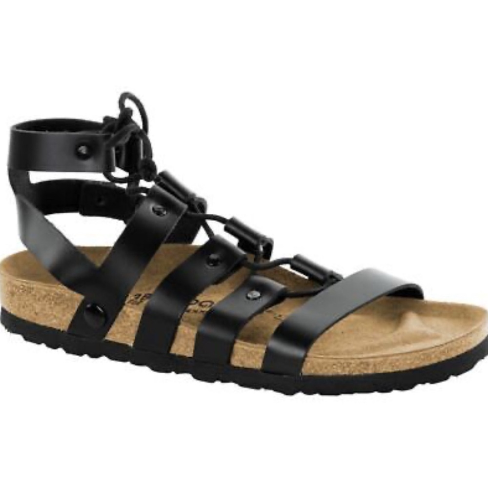 Papillio Birkenstocks Cleo sandals size 7 black and brown